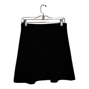 ZARA Basic Black Stretch A-Line Mini Skirt Women’s Size M